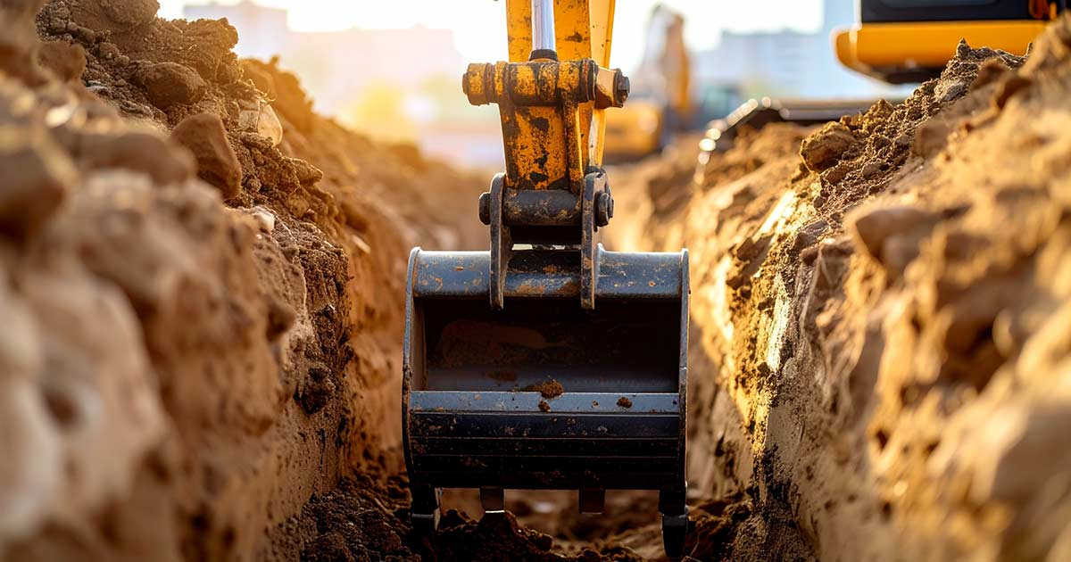 Dry Utility Trenching Telecom Fiber Installation Granbury Weatherford Stephenville Texas